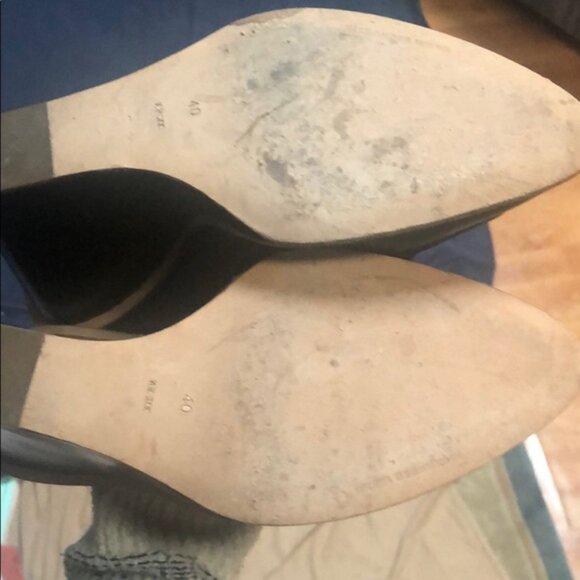 Alexander Wang Trish Loafer Wedge Mule High Heels Slide Penny Tassel Slip On - Picture 6 of 8